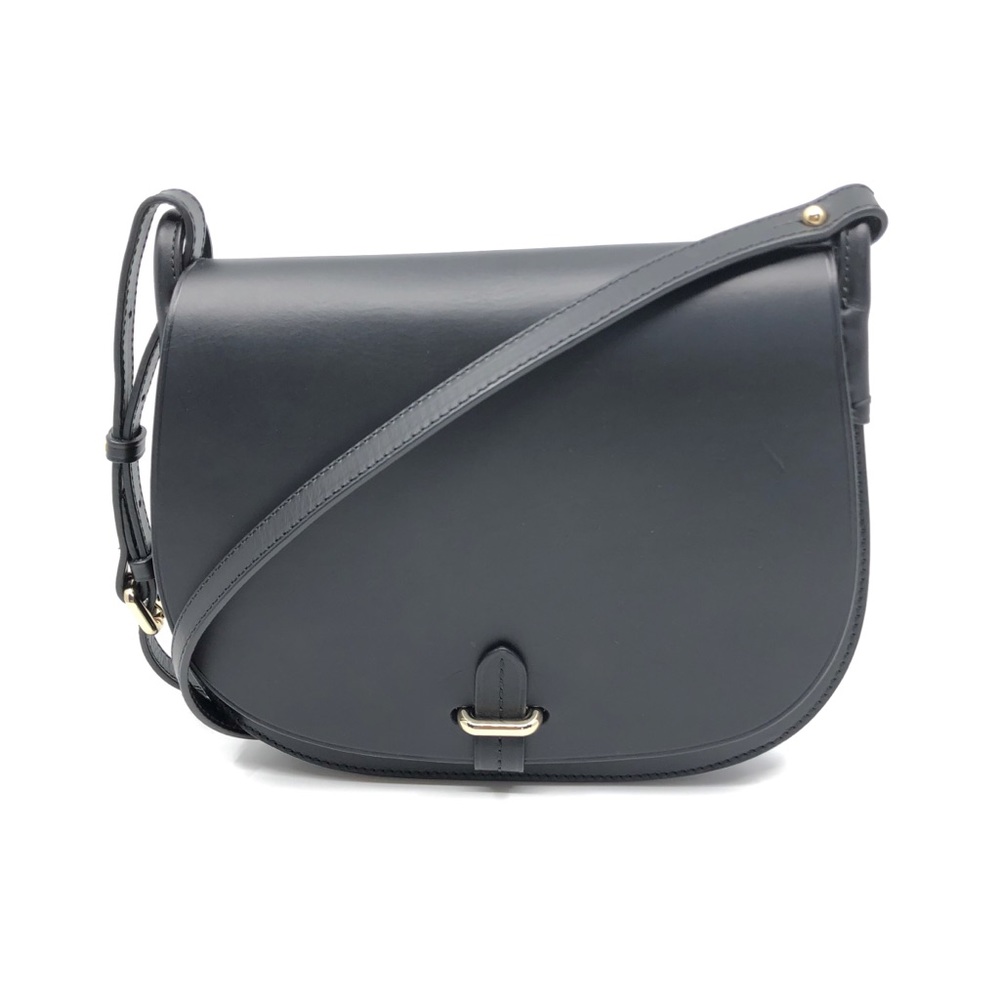 *SOLD* CELINE LEFEBURE Emma Leather Saddle Bag